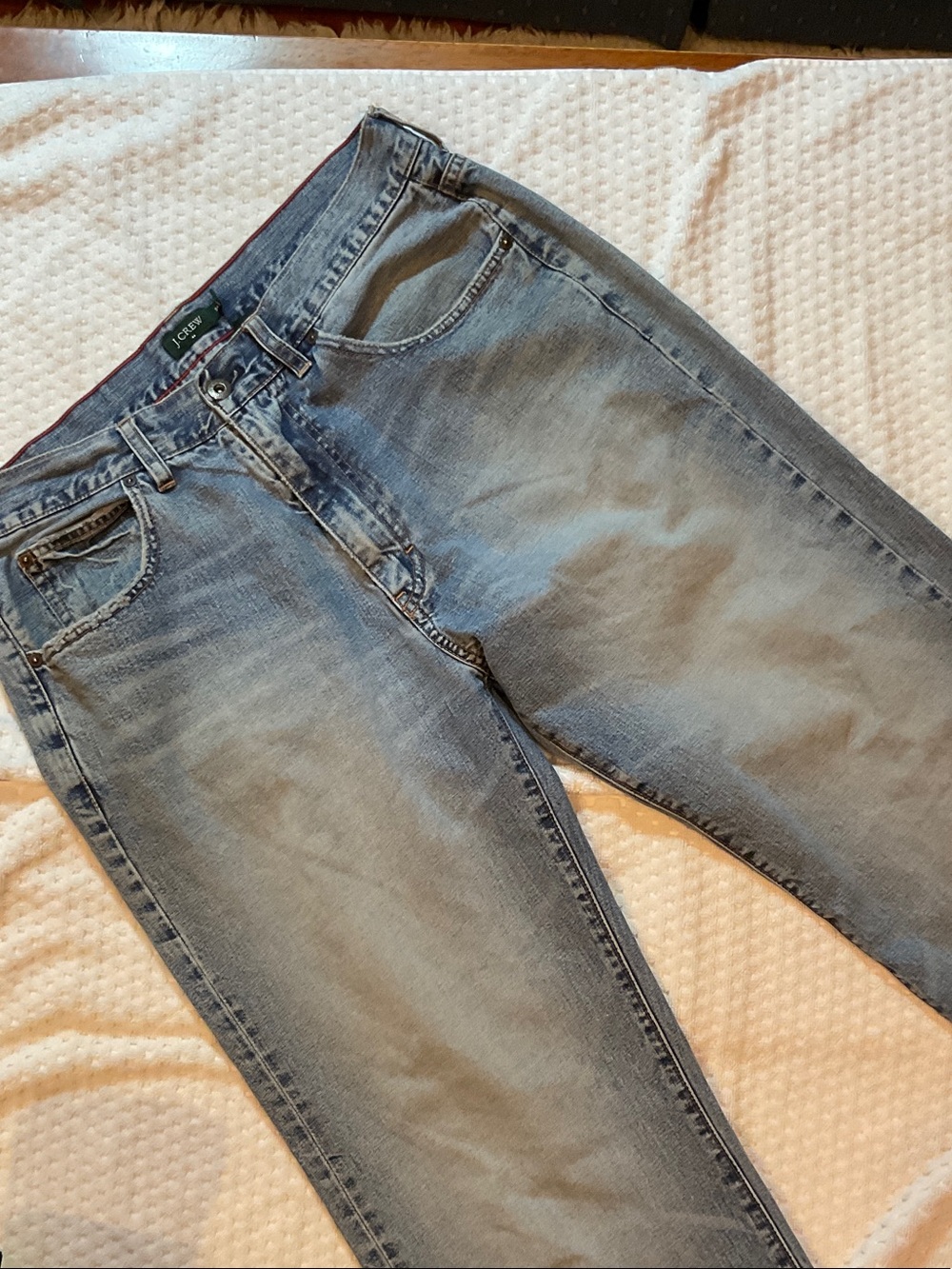 J. Crew Light Blue Relaxed Men's Jeans 38 x 32